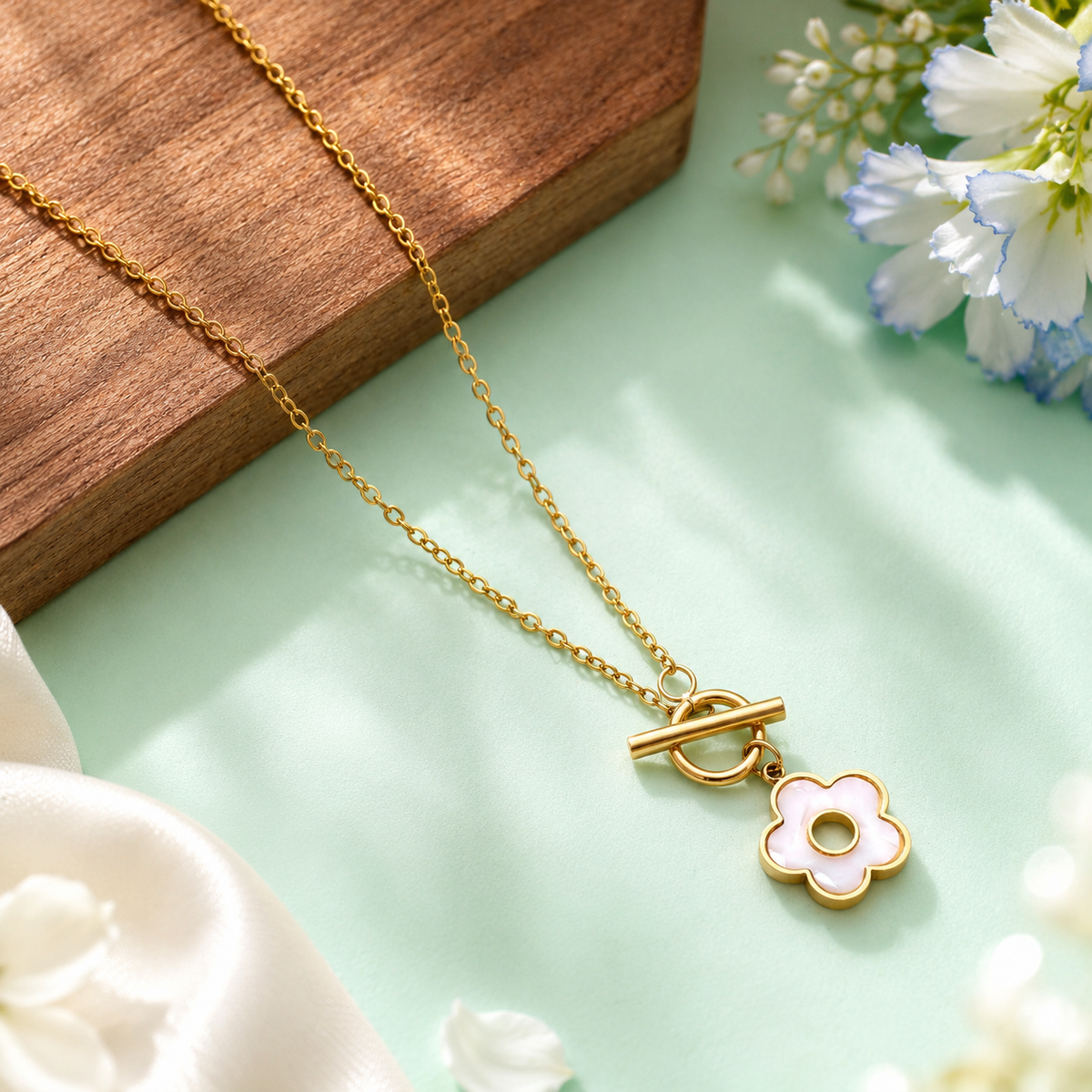 Minimalist Gold-Plated Chain Necklace