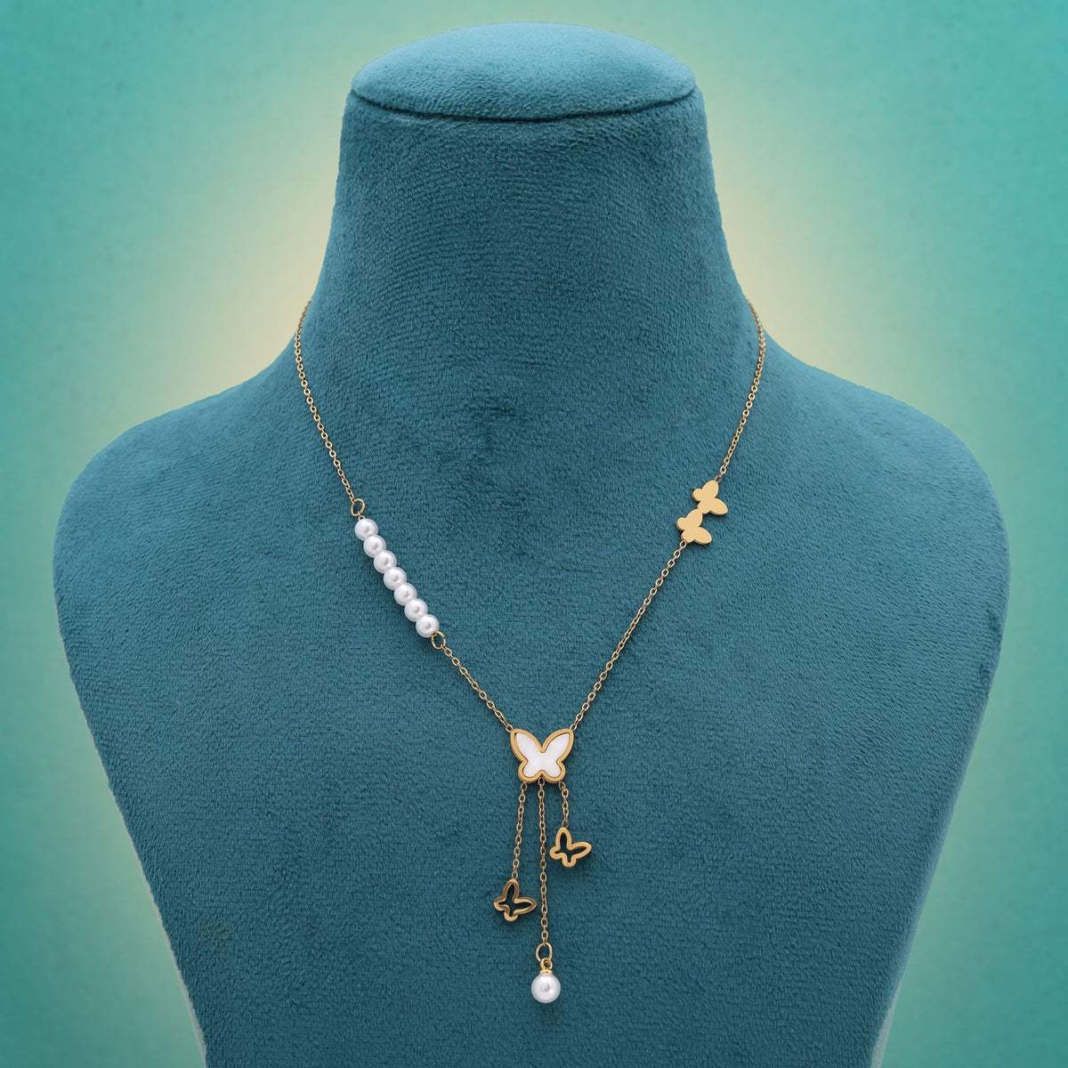 Pearl Bead Elegance Necklace