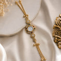 Timeless Charm Bracelet Watch | Rani & Green Kundan | Gold-Plated Jewellery Watch