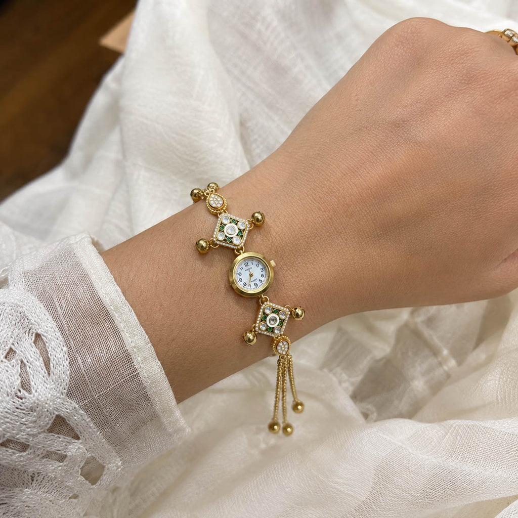 Geometric Tassel Bracelet Watch