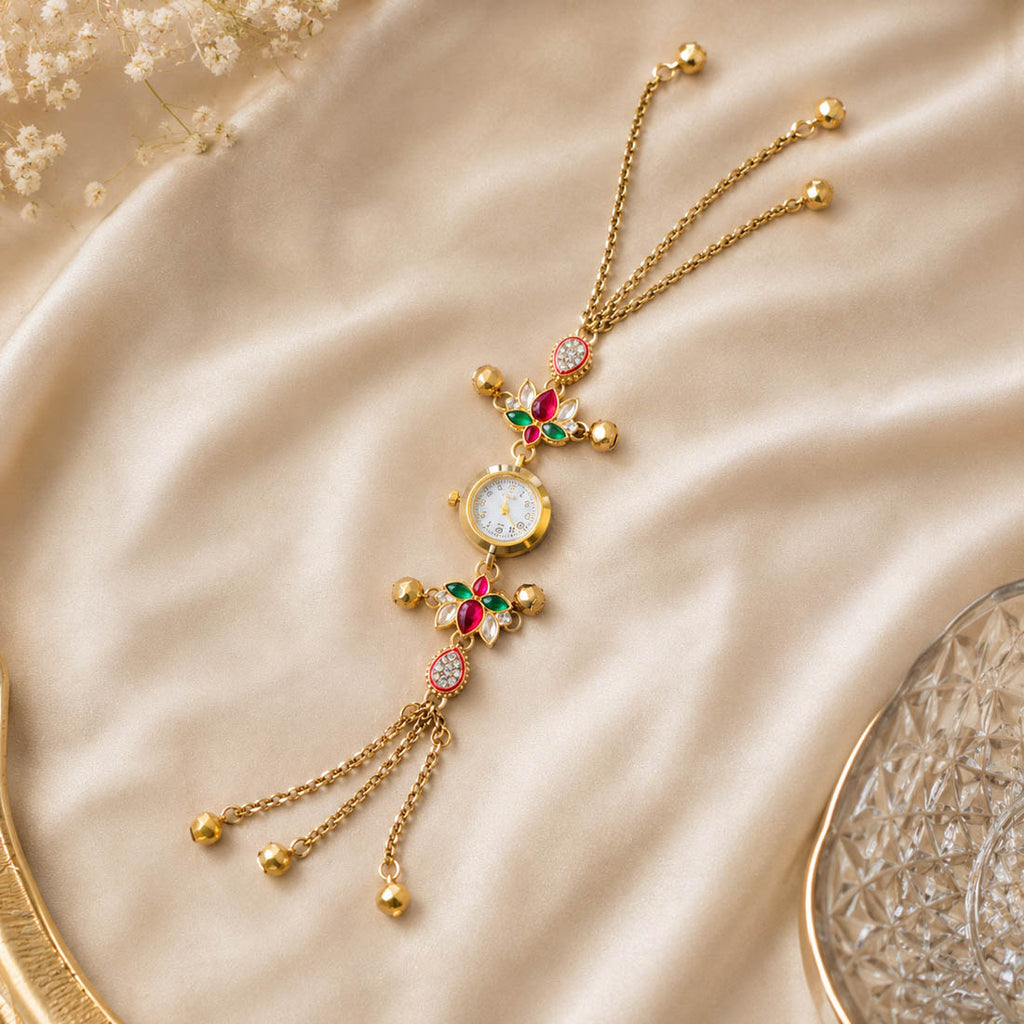 Lotus Petal Bracelet Watch